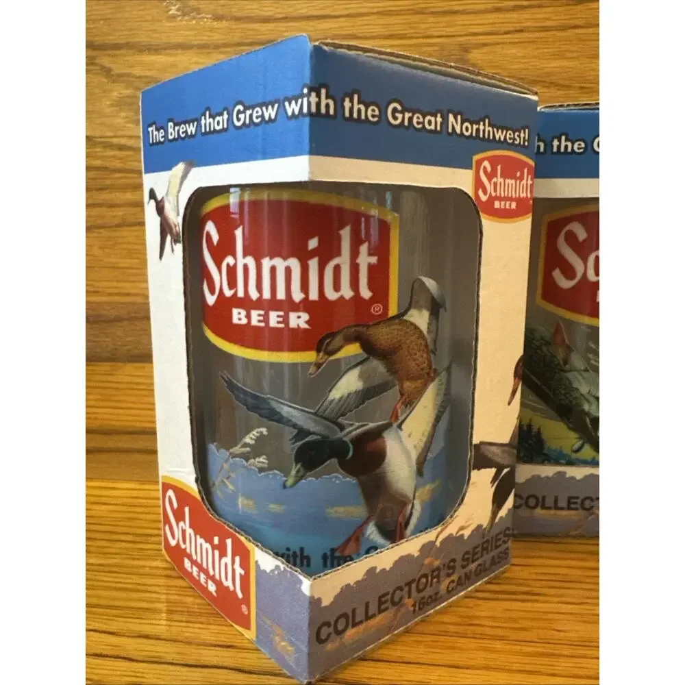 Schmidt 16 oz. Wildlife Assorted Can Glass 4-Piece Set
